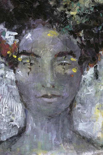 Original painting from The Face of Meaning series by Etienne Grossi